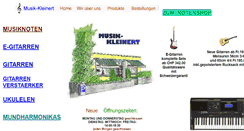 Desktop Screenshot of musikinstrumente-noten.ch